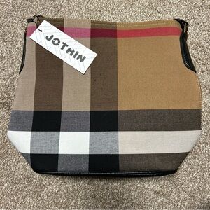 NWT Jothin Plaid Handbag
